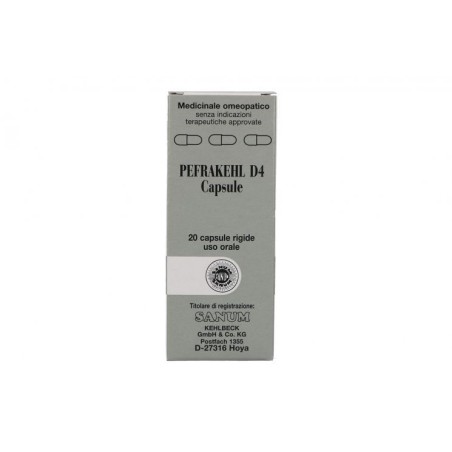 Sanum pefrakehl d4 20 capsule