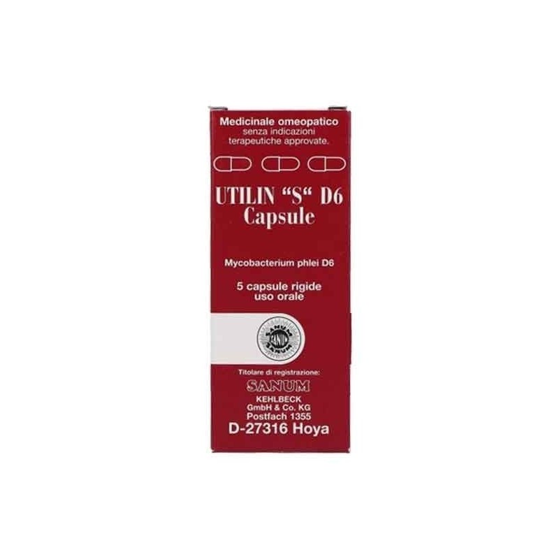Utilin d6 5 capsule sanum