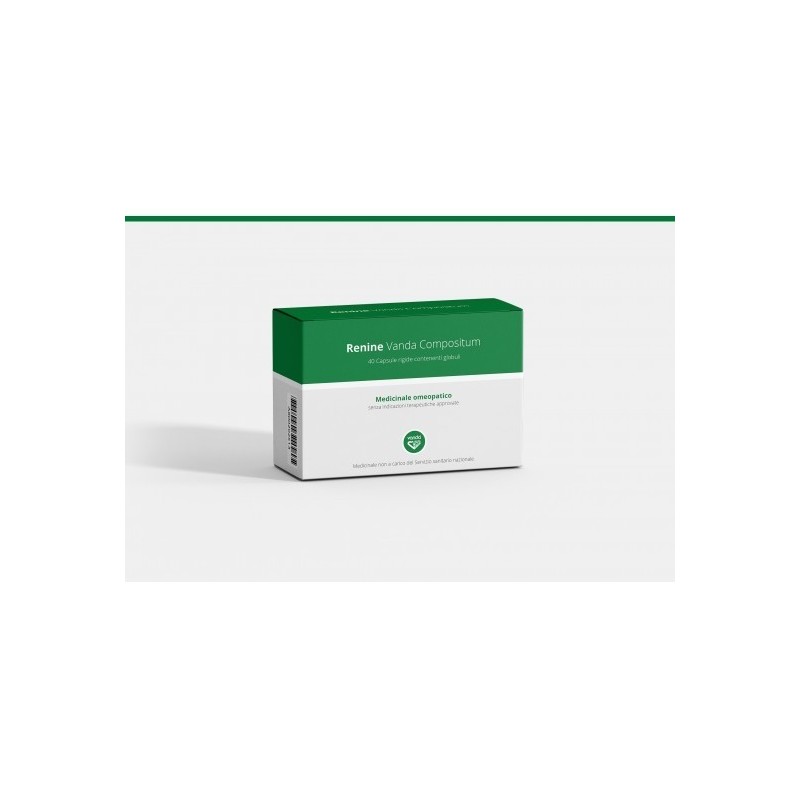 Renine vanda compositum 40 capsule rigide contenenti globuli Renine vanda compositum 40 capsule rigide contenenti globuli