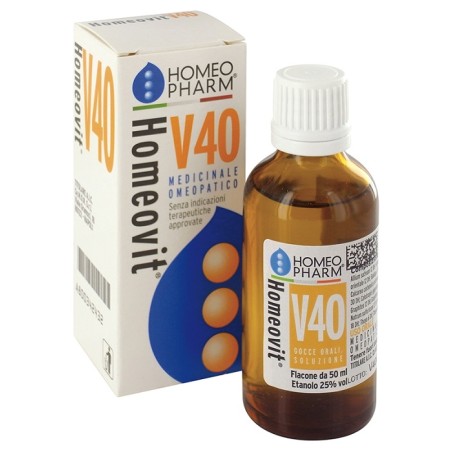 Homeovit v40 gocce 50 ml Homeovit v40 gocce 50 ml