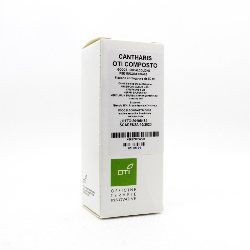 Cantharis oti comp gocce 50 ml soluzione idroalcolica