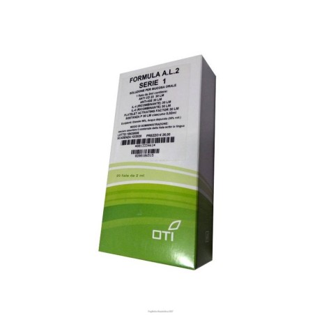 Formula al 1 serie 3 composto 20 fiale idroalcoliche 2ml