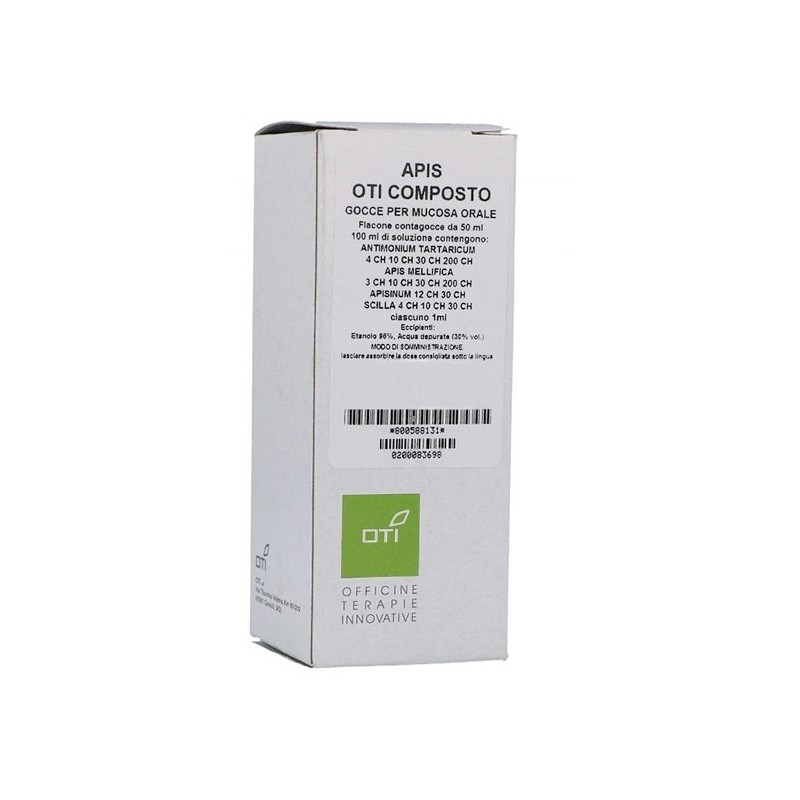 Gamma apis composto gocce 50 ml soluzione idroalcolica