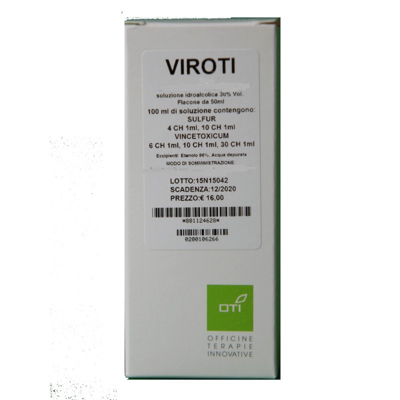 Gamma viroti composto gocce 50 ml soluzione idroalcolica Gamma viroti composto gocce 50 ml soluzione idroalcolica