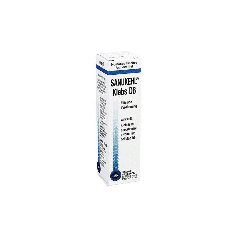 Sanukehl klebs d6 gocce 10 ml