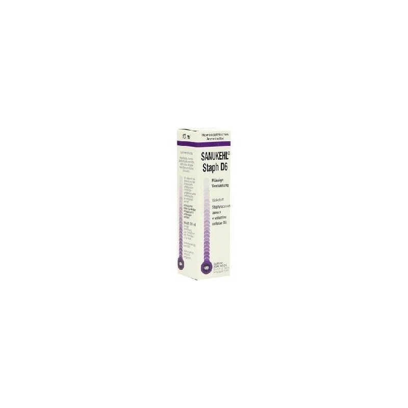 Sanukehl staph d6 gocce 10 ml Sanukehl staph d6 gocce 10 ml