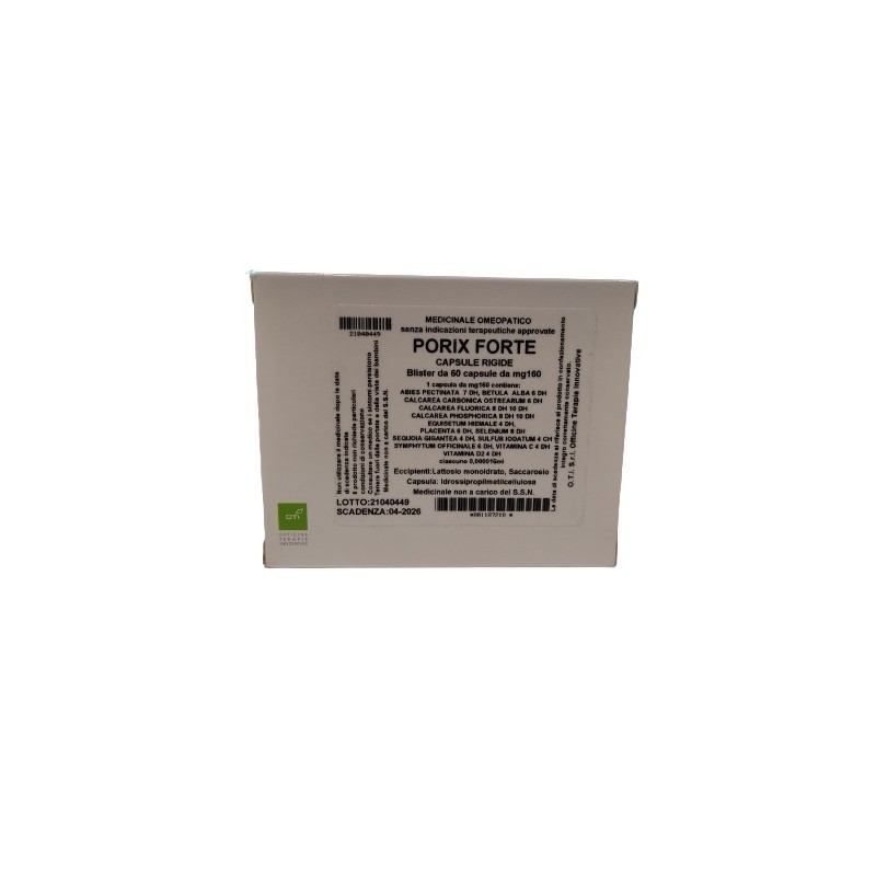 Porix forte composto 60 capsule Porix forte composto 60 capsule