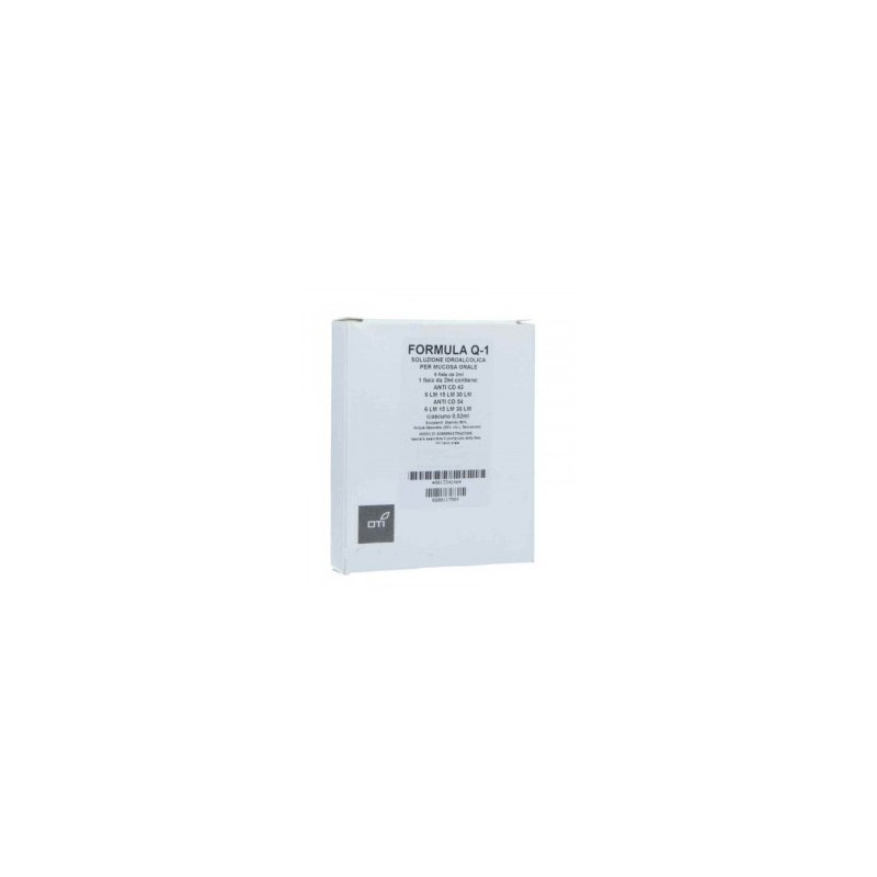 Formula q-1 composto 6 fiale idroalcoliche 2ml Formula q-1 composto 6 fiale idroalcoliche 2ml