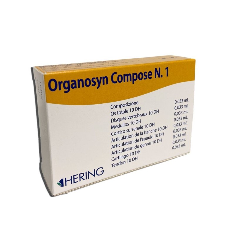 Organosyn compose 1 15 fiale 2 ml Organosyn compose 1 15 fiale 2 ml