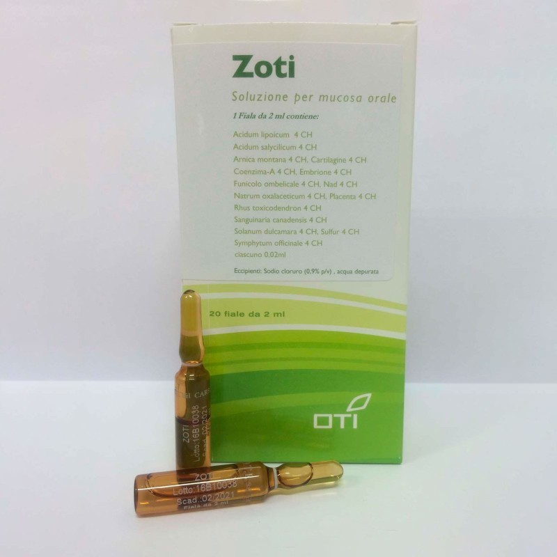 Zoti composto 20 fiale fisiologiche 2ml Zoti composto 20 fiale fisiologiche 2ml