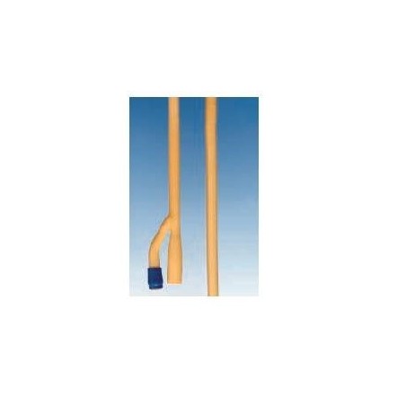 Catetere uretrale sterile foley in lattice siliconato a duevie ch22 wellead