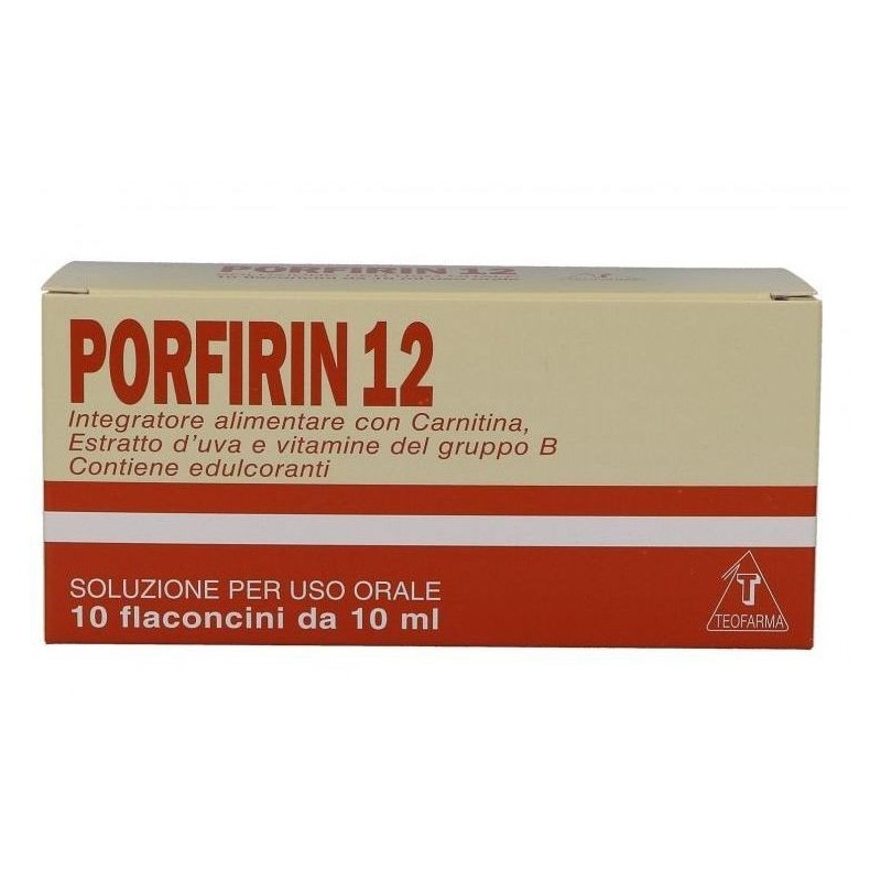 Porfirin 12 10 fiale 10 ml