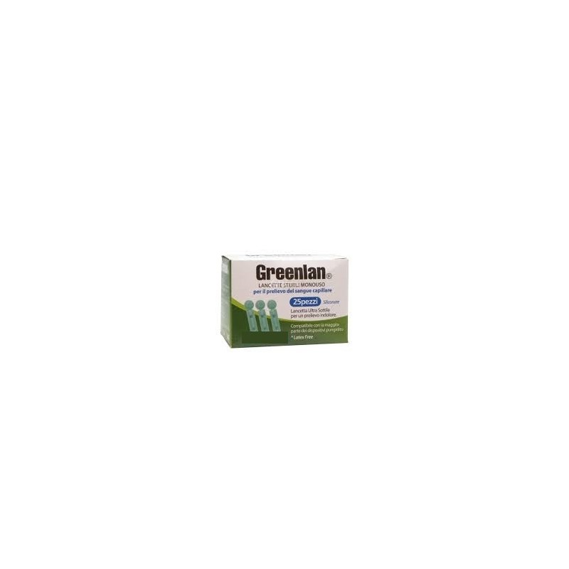 Lancette pungidito greenlan 25 pezzi