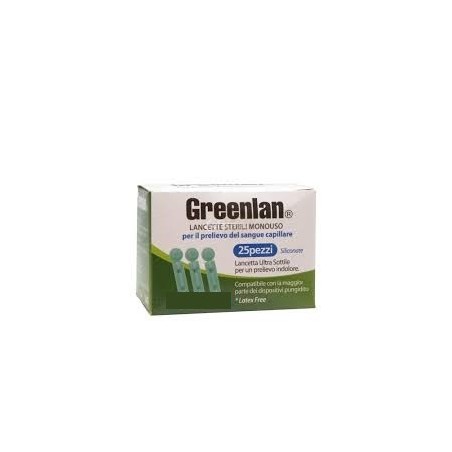 Lancette pungidito greenlan 25 pezzi