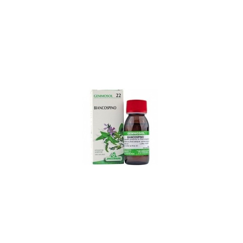 Gemmosol 22 biancospino 50ml Gemmosol 22 biancospino 50ml
