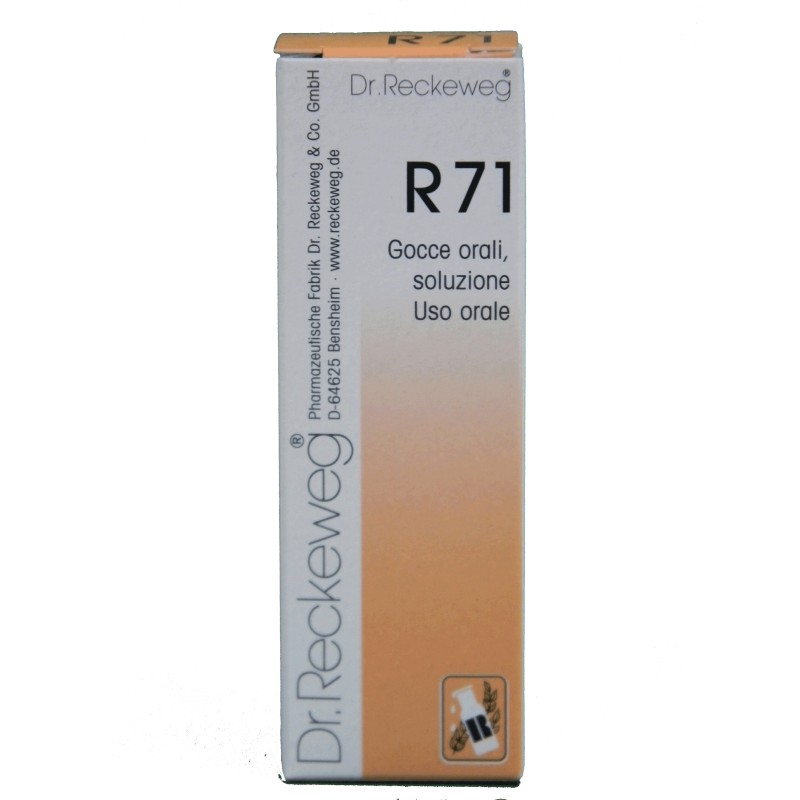 Reckeweg r71 gocce 22 ml Reckeweg r71 gocce 22 ml