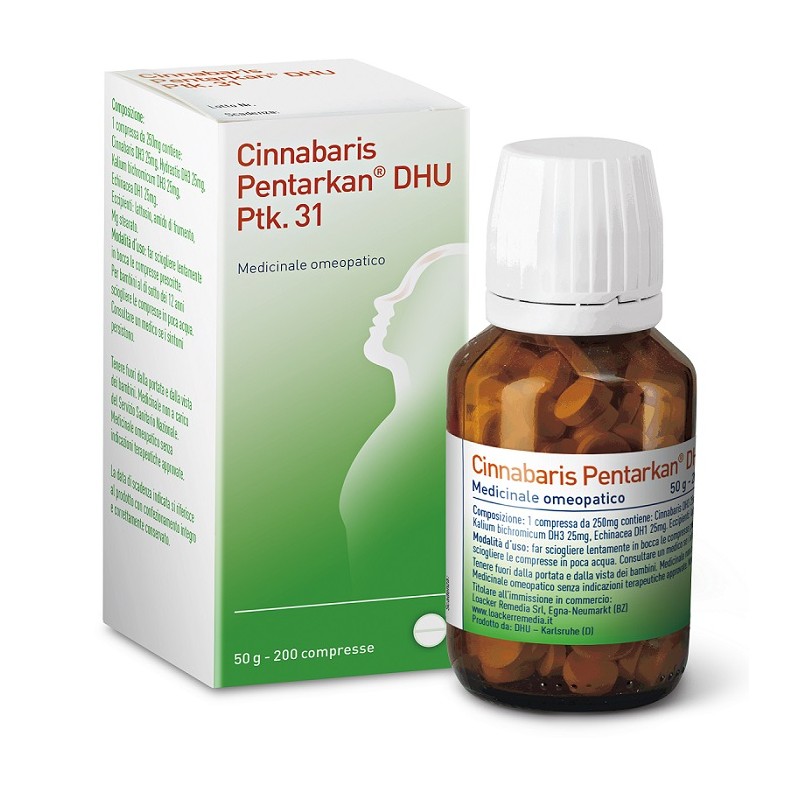 Cinnabaris 31 ptk 200 compresse 50 g