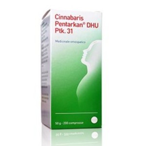Cinnabaris 31 ptk 200 compresse 50 g Cinnabaris 31 ptk 200 compresse 50 g