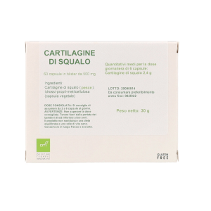 Cartilagine di squalo polvere 60 capsule