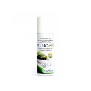 Soluzione salina spray con argento cloruro e aloe vera per trattamento cute e mucose 125 ml