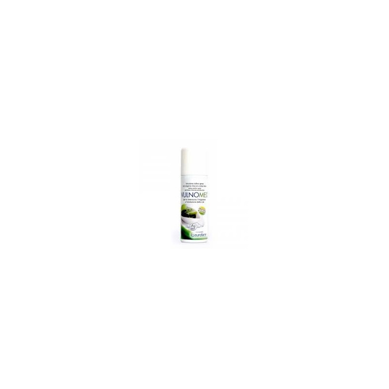 Soluzione salina spray con argento cloruro e aloe vera per trattamento cute e mucose 125 ml