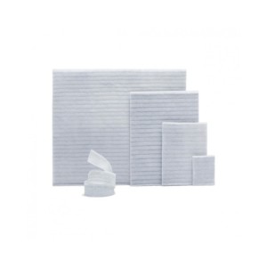 Medicazione in hydrofiber e ioni argento intessuta in lyocell aquacel ag + extra 2x45cm 5 pezzi