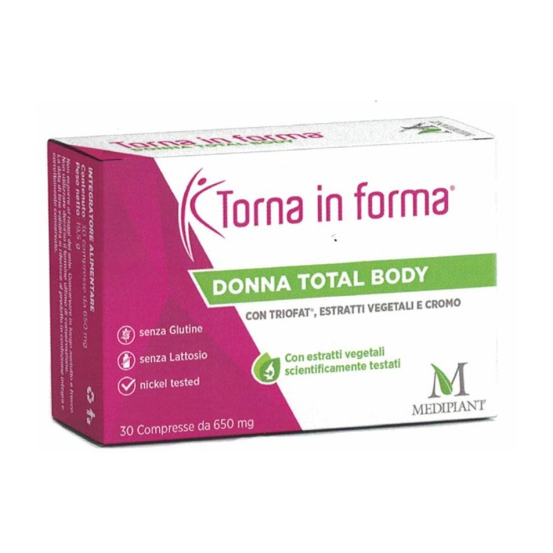 Torna in forma donna total body 30 compresse Torna in forma donna total body 30 compresse