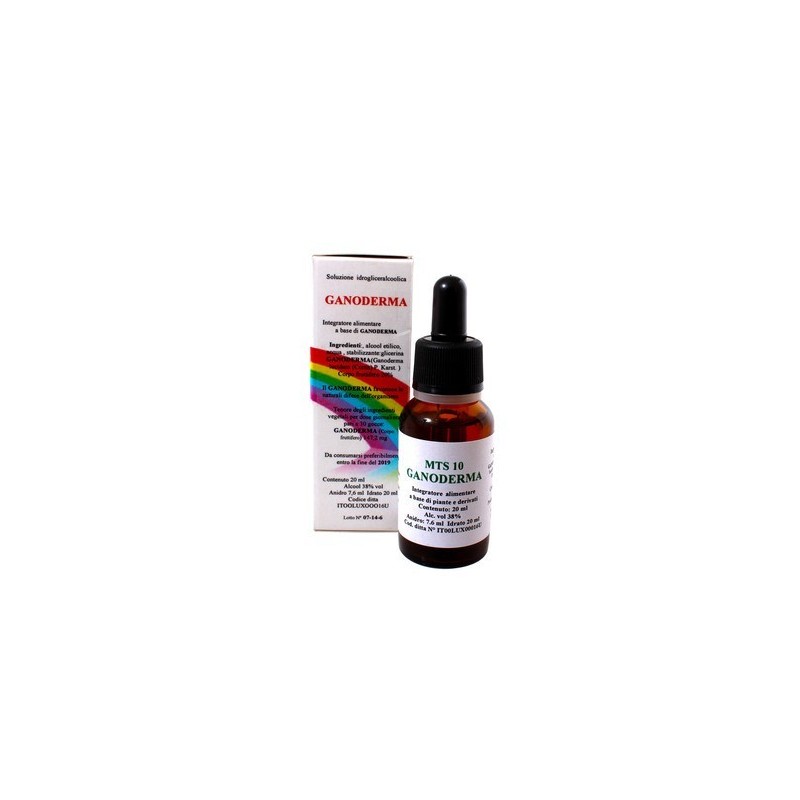 Mts10 ganoderma gocce flaconcino 20 ml Mts10 ganoderma gocce flaconcino 20 ml