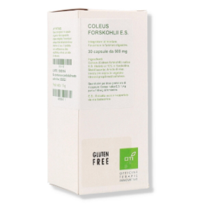 Coleus forskohlii estratto secco 30 capsule