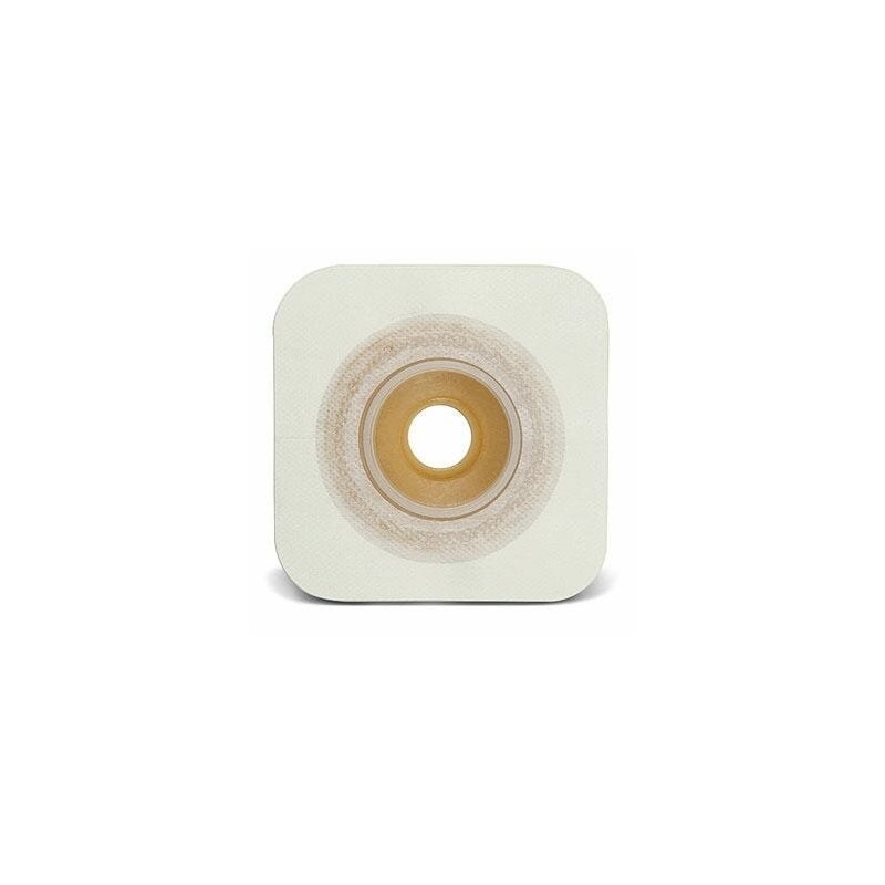 Placca convessa natura+ pretagliata 25 mm flangia 45 mm durahesive e cerotto microporoso 5 pezzi Placca convessa natura+ pretagliata 25 mm flangia 45 mm durahesive e cerotto microporoso 5 pezzi