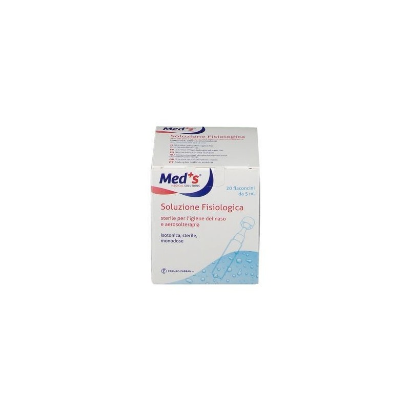 Soluzione fisiologica meds 20 flaconcini da 5 ml