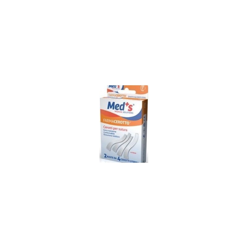 Cerotto meds per sutura 4x76 mm 8 pezzi