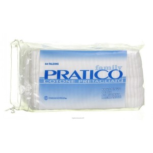 Cotone pretagliato family 10x10cm 60 pezzi