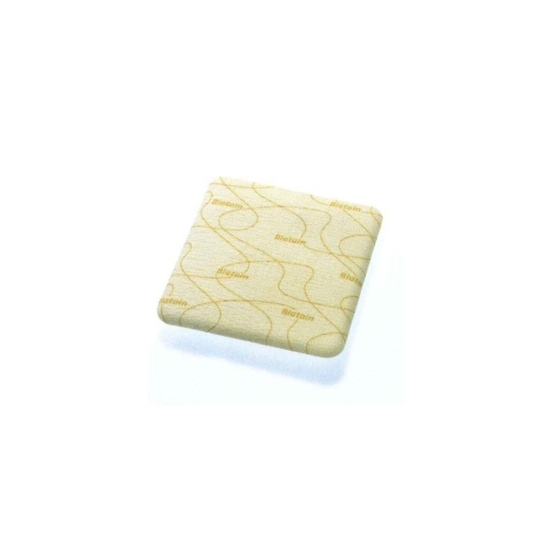 Medicazione biatain in schiuma di poliuretano con bordo adesivo in silicone 12,5x12,5 cm 10 pezzi Medicazione biatain in schiuma di poliuretano con bordo adesivo in silicone 12,5x12,5 cm 10 pezzi
