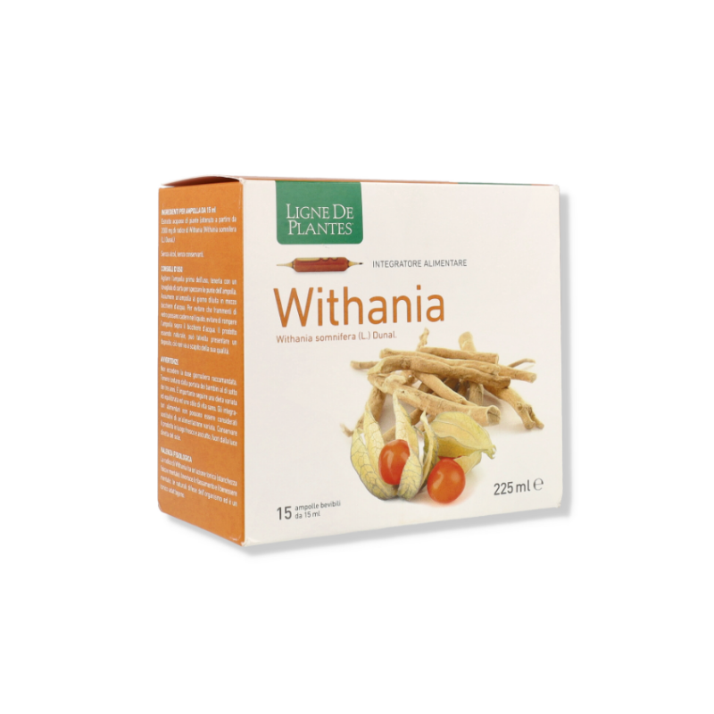 Withania 15 ampolle bevibili da 15 ml Withania 15 ampolle bevibili da 15 ml