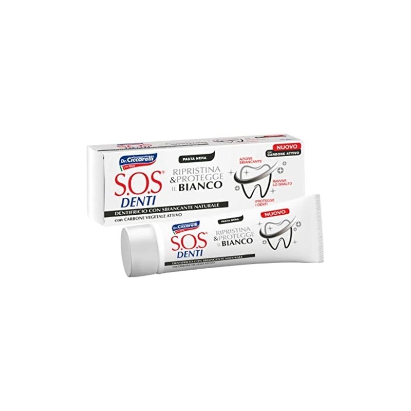 Sos denti whitening dentifricio