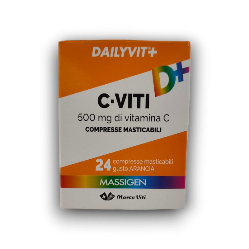 Massigen c viti 500 mg 24 compresse masticabili
