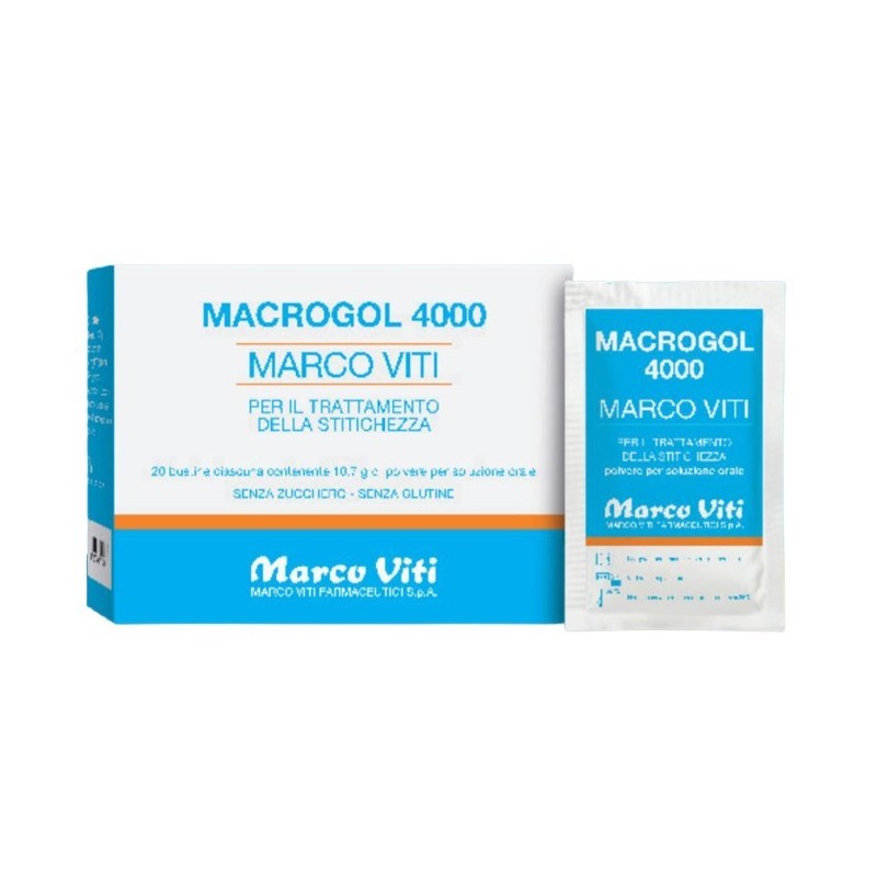 Macrogol 4000 20 bustine da 10,7 g