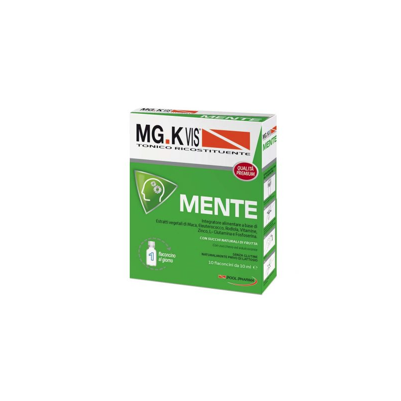 Mgk vis tonico ricostituente mente 10 flaconcini da 10 ml