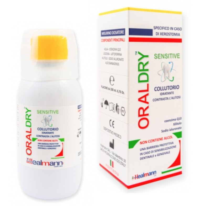 Oraldry sensitive collutorio orale 200 ml Oraldry sensitive collutorio orale 200 ml
