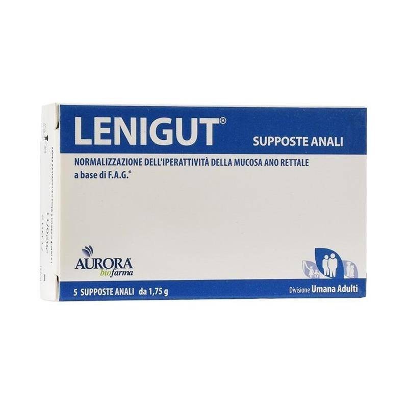 Lenigut supposte anali 5 pezzi Lenigut supposte anali 5 pezzi