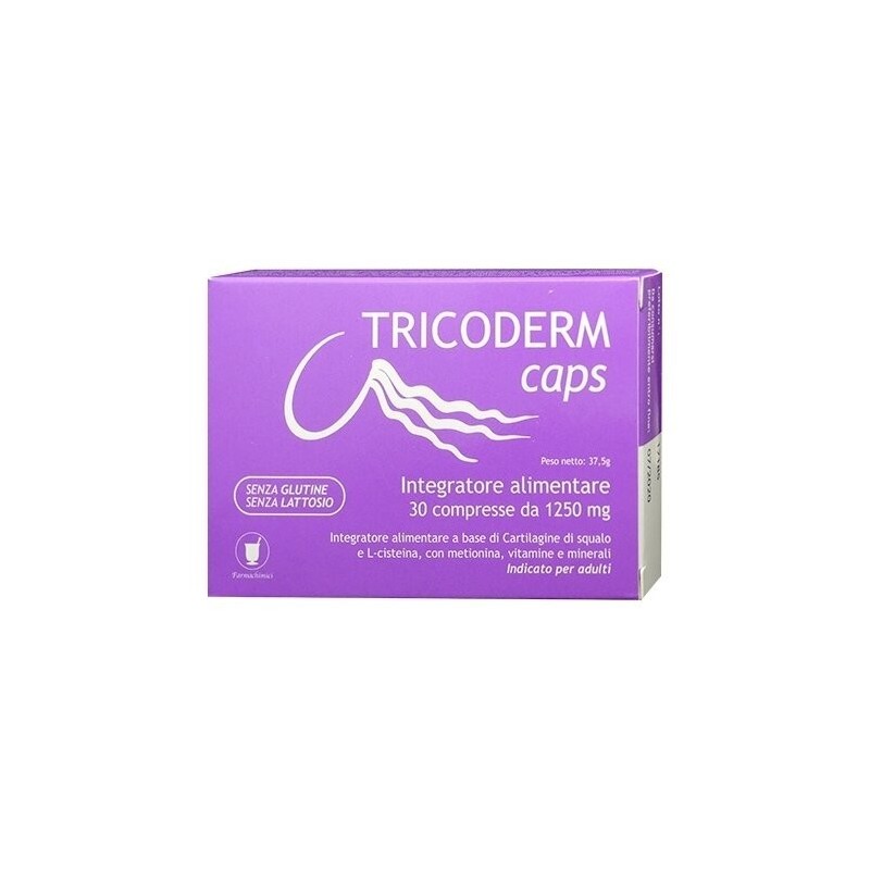 Tricoderm caps 30 compresse Tricoderm caps 30 compresse