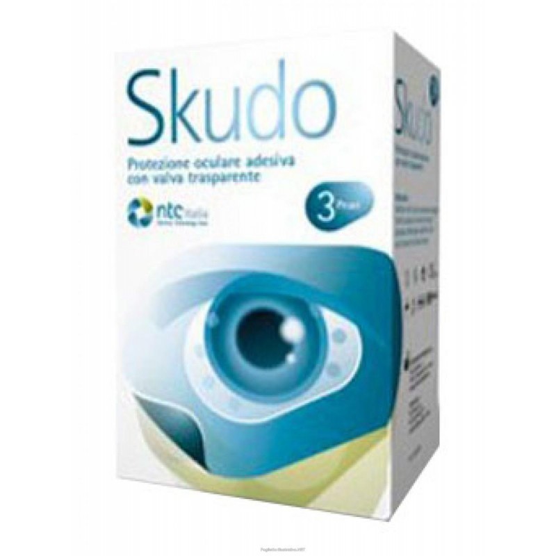Protezione oculare skudo con valva trasparente 3 pezzi Protezione oculare skudo con valva trasparente 3 pezzi