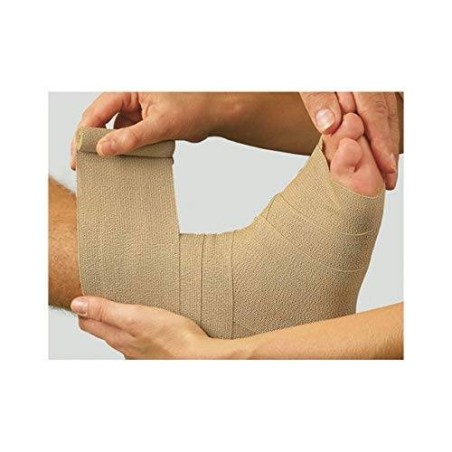 Benda elastica dauerbinde k estensibilita' alta 12x700cm 1 pezzo con graffette