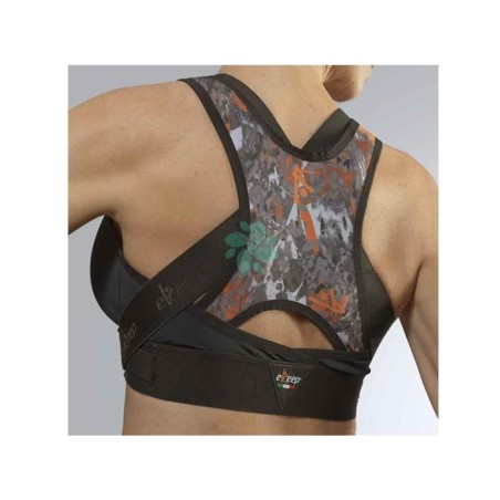 Ekeep b2 active bra reggiseno posturale sportivo nero/fun 6