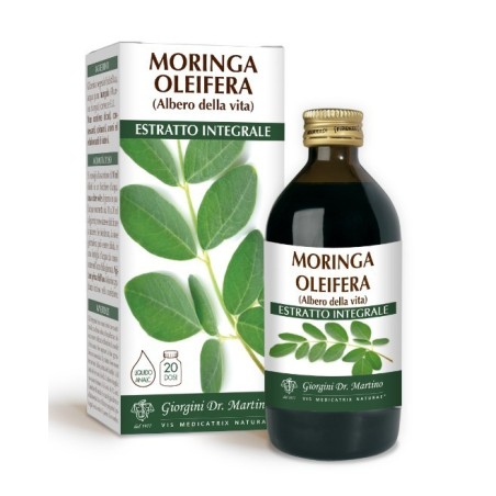 Moringa oleifera estratto integrale 200 ml Moringa oleifera estratto integrale 200 ml