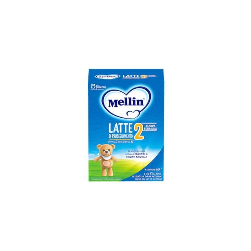 Mellin 2 latte polvere 1,2 kg