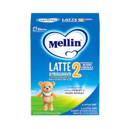 Mellin 2 latte polvere 1,2 kg