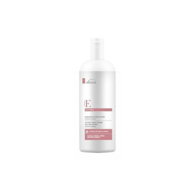 Vebix phytamin bagnodoccia fiori cotone 1000 ml
