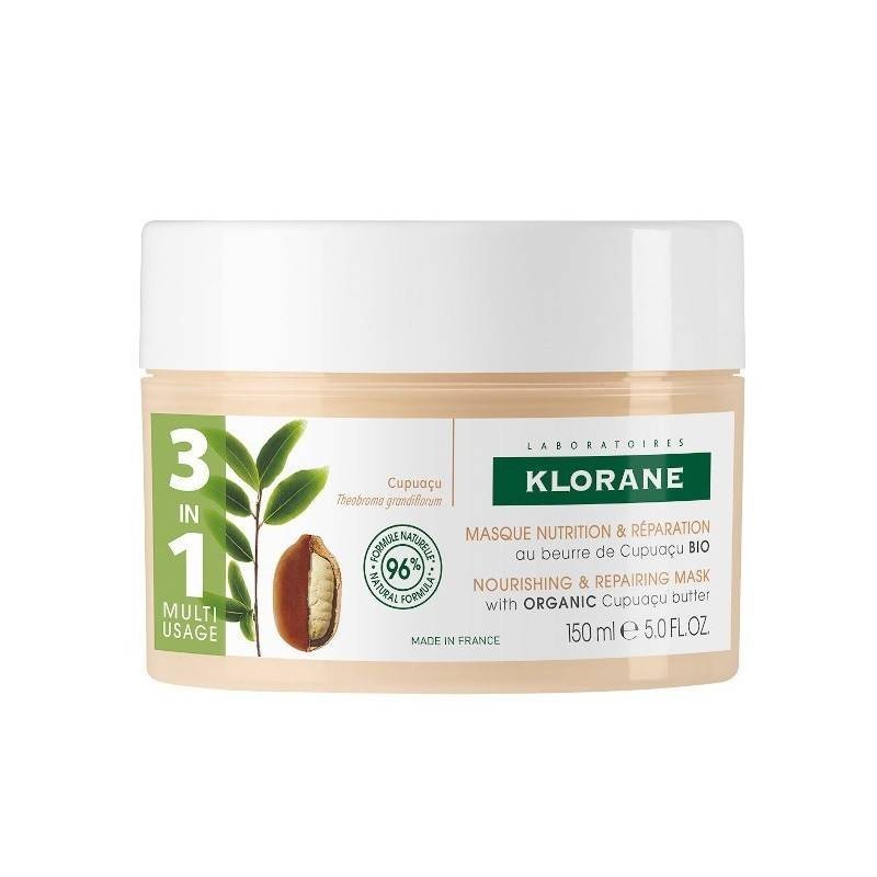 Klorane maschera al burro di cupuacu 150 ml Klorane maschera al burro di cupuacu 150 ml